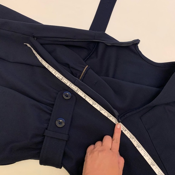 Marc by Marc Jacobs dark navy dress tunic sleeveless size S - Picture 16 of 16